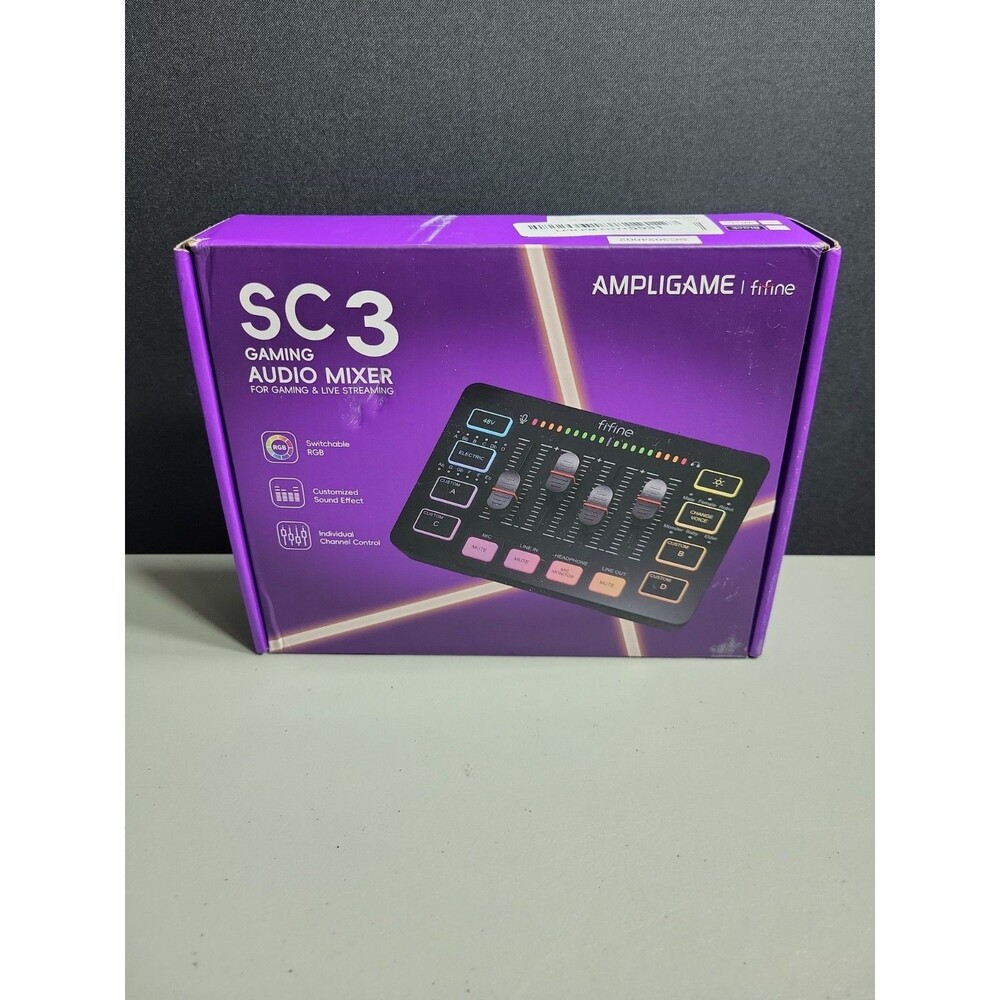 AMPLICAME. SC3 Gaming Audio Mixer.